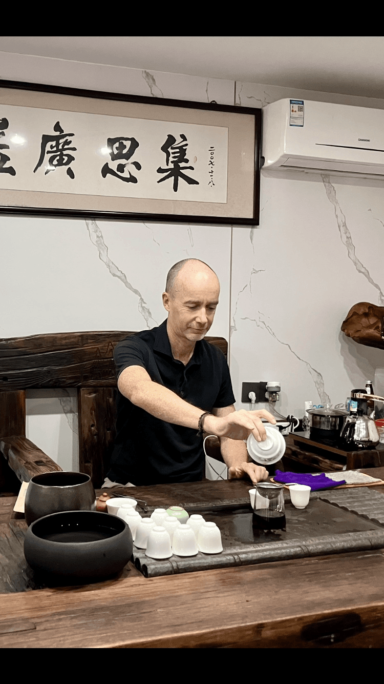 Tea tasting in China