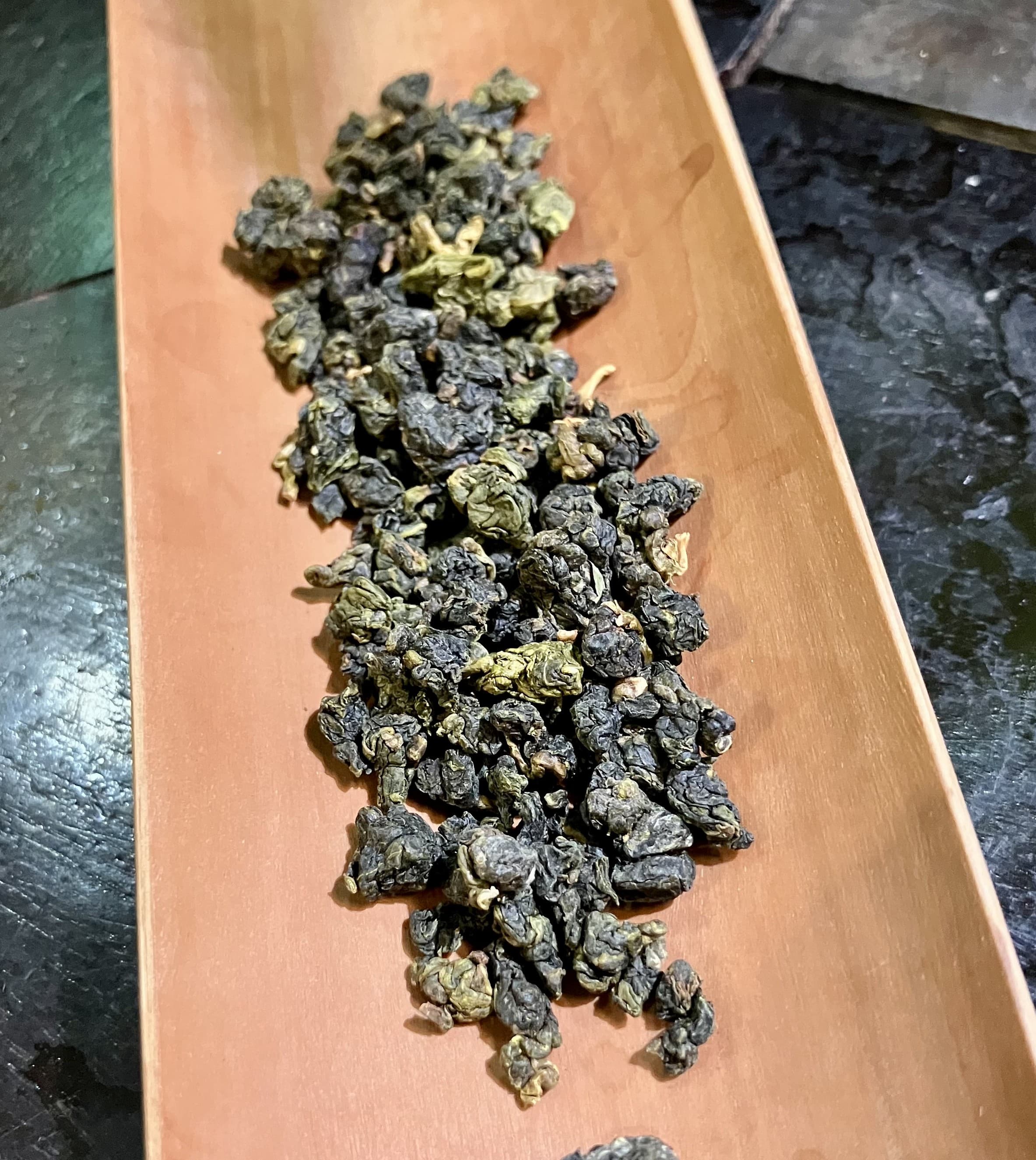 Thé oolong (ou bleu vert) de Taiwan