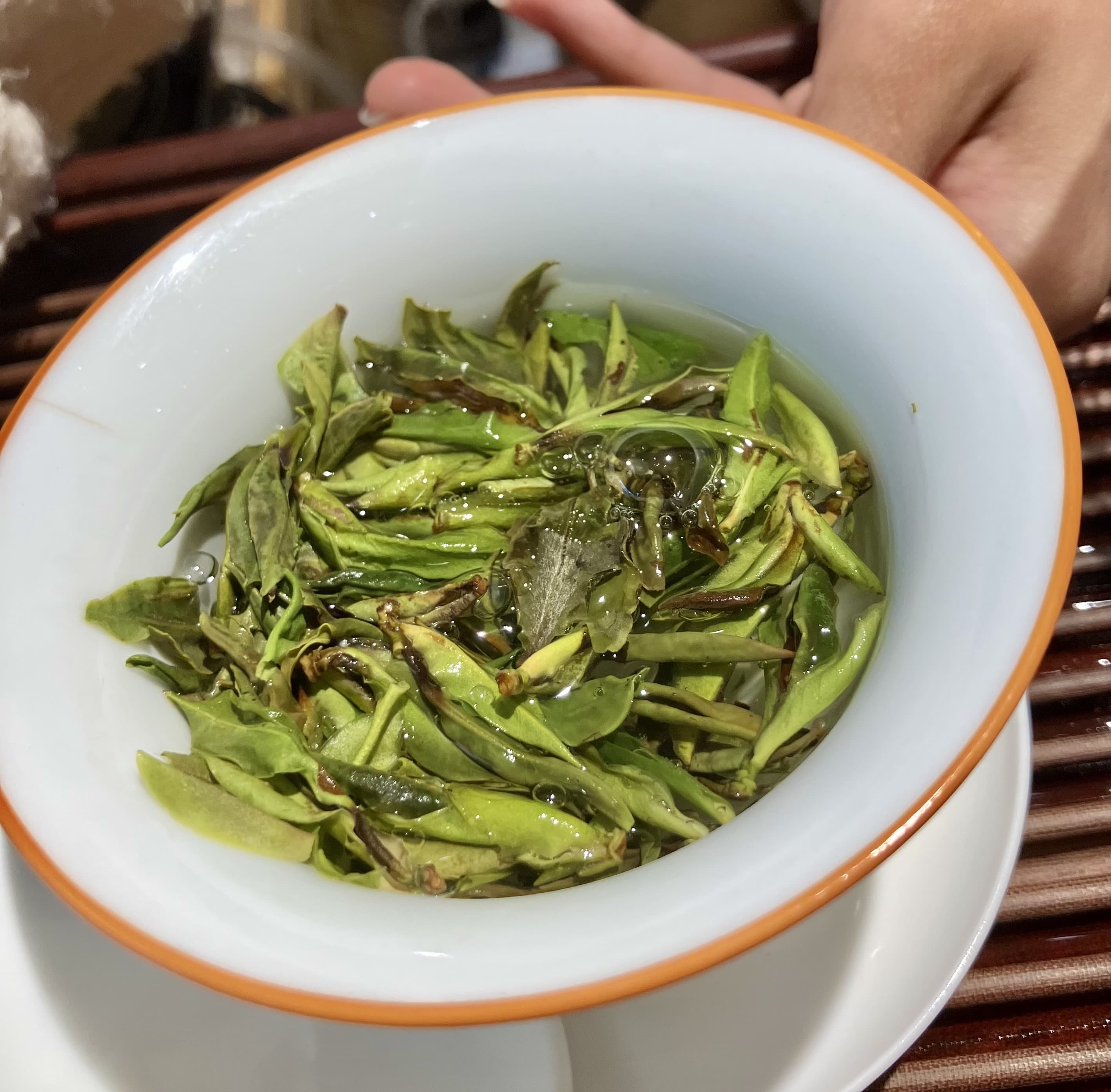 Superbe thé blanc de vieux théiers sauvages du Yunnan (Chine)